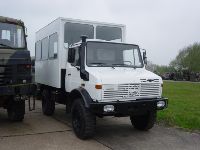 Mercedes unimog personnel carrier - Govsales of mod surplus ex army trucks, ex army land rovers and other military vehicles for sale